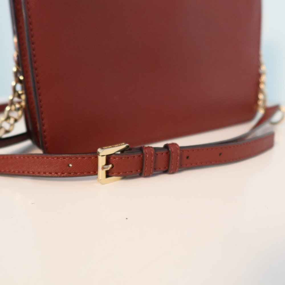 Michael Michael Kors Daniela Large Crossbody Red/… - image 6